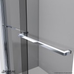 Sapphire 44-48 in. W x 76 in. H Semi-Frameless Bypass Shower Door in Chrome and Gray Glass