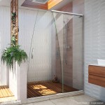 Crest 58-60 in. W x 76 in. H Clear Glass Frameless Sliding Shower Door in Chrome