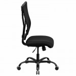 Big & Tall 400 lb. Rated Black Mesh Executive Swivel Ergonomic Office Chair