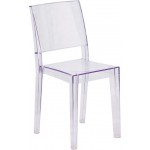 Phantom Series Transparent Stacking Side Chair