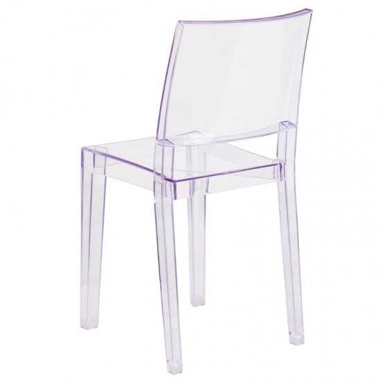 Phantom Series Transparent Stacking Side Chair