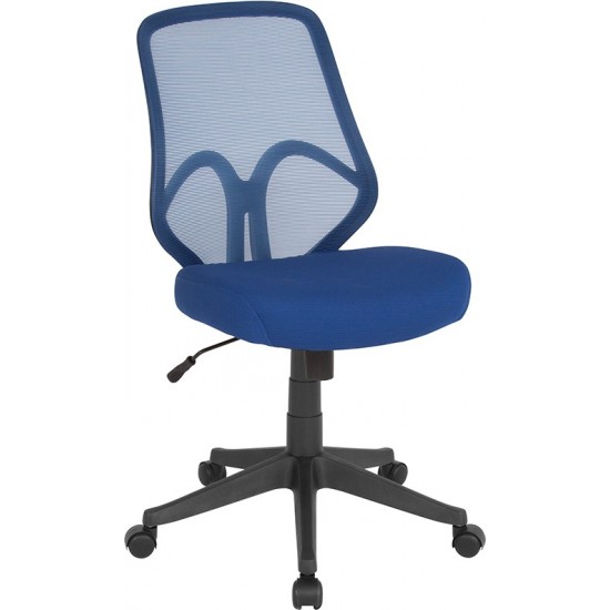 Salerno Series High Back Navy Mesh Office Chair