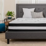 Capri Comfortable Sleep 12 Inch CertiPUR-US Certified Foam and Pocket Spring Mattress, Full Mattress in a Box