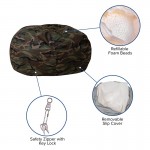 Oversized Camouflage Bean Bag Chair for Kids and Adults