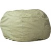 Oversized Green Dot Bean Bag Chair for Kids and Adults