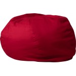 Oversized Solid Red Bean Bag Chair for Kids and Adults