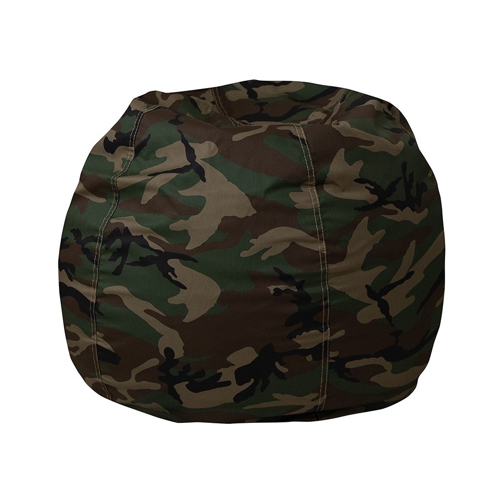 Small Camouflage Bean Bag Chair for Kids and Teens