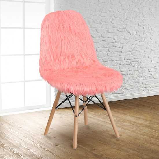 Shaggy Dog Hermosa Pink Accent Chair