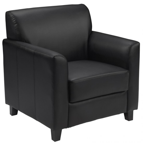 Black LeatherSoft Chair