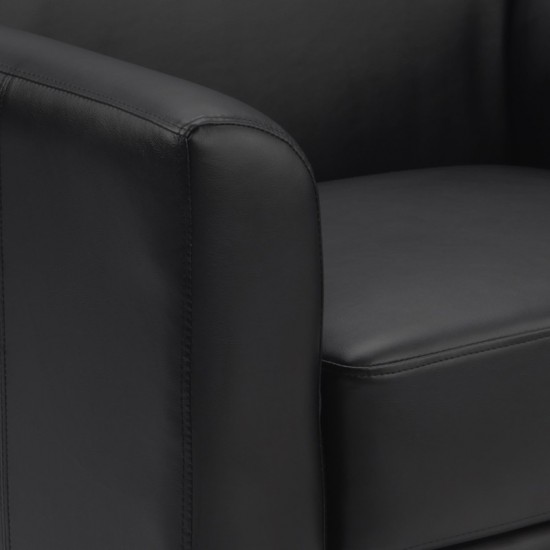 Black LeatherSoft Chair