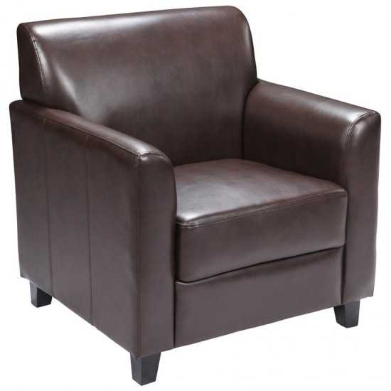 Brown LeatherSoft Chair