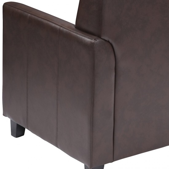 Brown LeatherSoft Chair
