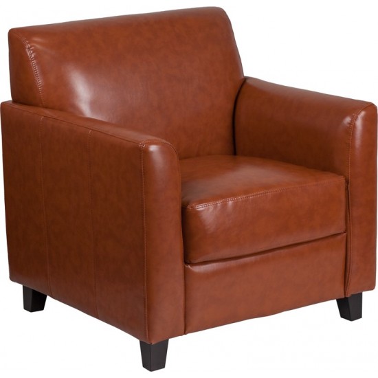 Cognac LeatherSoft Chair