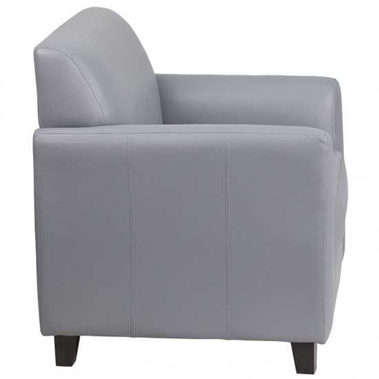 Gray LeatherSoft Chair
