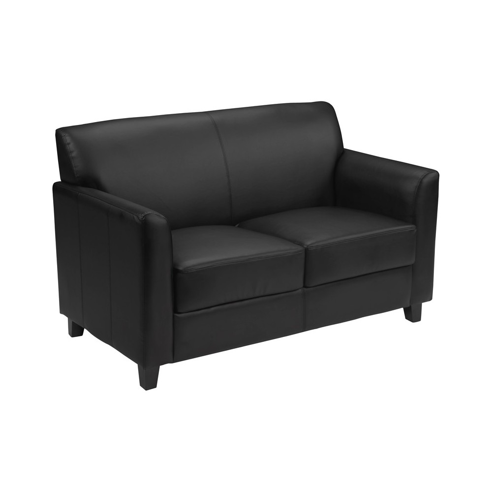 Black LeatherSoft Loveseat