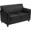 Black LeatherSoft Loveseat