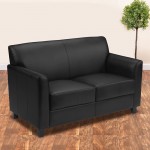 Black LeatherSoft Loveseat