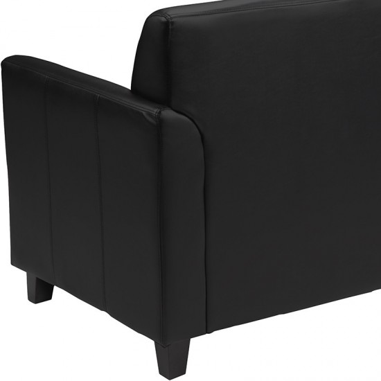 Black LeatherSoft Loveseat