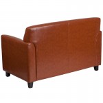 Cognac LeatherSoft Loveseat