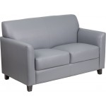 Gray LeatherSoft Loveseat