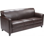 Brown LeatherSoft Sofa