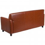 Cognac LeatherSoft Sofa