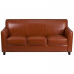 Cognac LeatherSoft Sofa