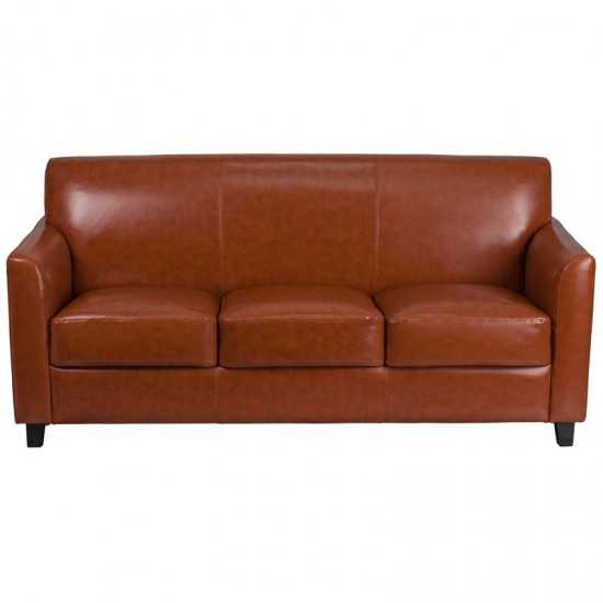 Cognac LeatherSoft Sofa