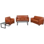 Reception Set in Cognac LeatherSoft
