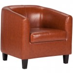 Cognac LeatherSoft Lounge Chair