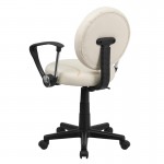 Baseball Swivel Task Office Chair with Arms