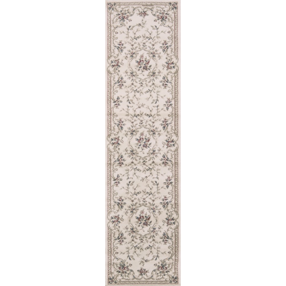 Avalon Slate Blue Aubusson 2' x 7'7" Runner Rug Avalon Slate Blue Aubusson 2' x 7'7" Runner Rug
