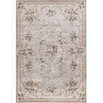 Avalon Light Grey Aubusson 3'3" x 5'3" Rug