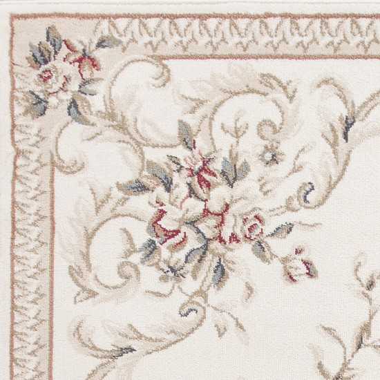 Avalon Ivory Aubusson 3'3" x 5'3" Rug