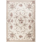 Avalon Ivory Aubusson 5'3" x 7'7" Rug