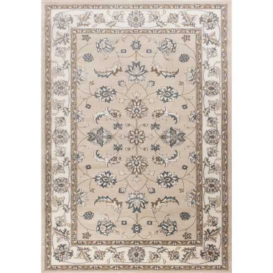 Avalon Beige/Ivory Mahal 3'3" x 5'3" Rug