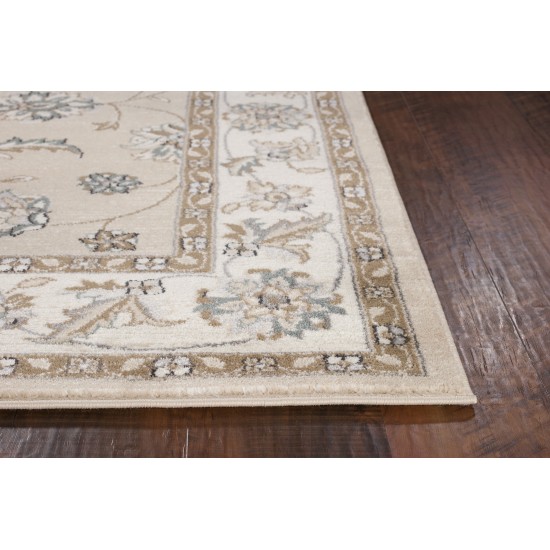 Avalon Beige/Ivory Mahal 3'3" x 5'3" Rug