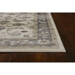 Avalon Ivory/Grey Mahal 2' x 7'7" Runner Rug