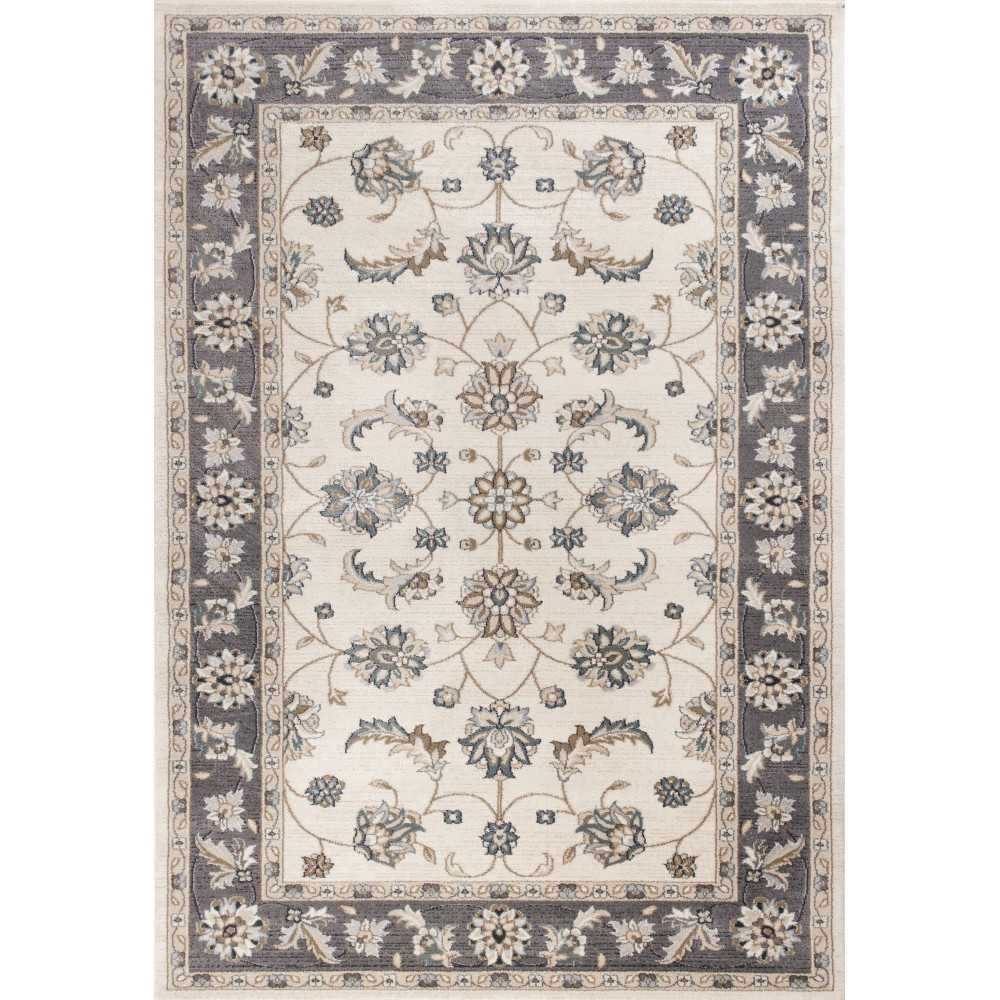 Avalon Ivory/Grey Mahal 3'3" x 5'3" Rug