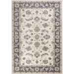 Avalon Ivory/Grey Mahal 5'3" x 7'7" Rug