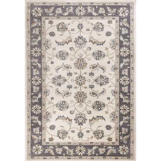 Avalon Ivory/Grey Mahal 7'10" x 9'10" Rug