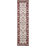 Avalon Ivory/Red Mahal 2\' x 7\'7" Runner Rug