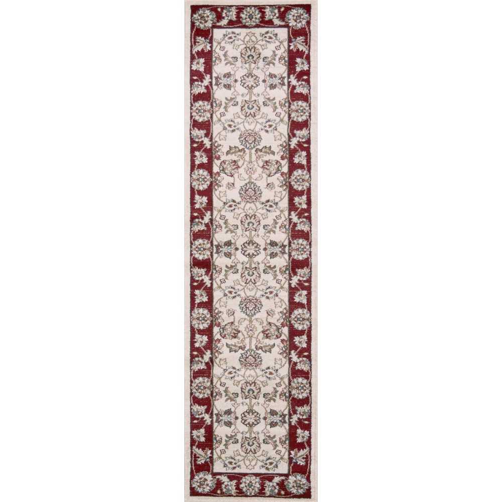 Avalon Ivory/Red Mahal 2' x 7'7" Runner Rug Avalon Ivory/Red Mahal 2' x 7'7" Runner Rug