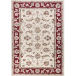 Avalon Ivory/Red Mahal 7'10" x 9'10" Rug