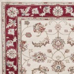 Avalon Ivory/Red Mahal 7'10" x 9'10" Rug
