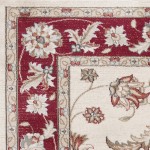 Avalon Ivory/Red Mahal 7'10" x 9'10" Rug