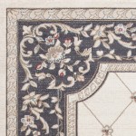 Avalon Ivory/Grey Courtyard 9' x 12' Rug