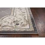 Avalon Grey/Ivory Courtyard 2' x 7'7" Runner Rug