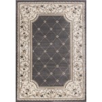 Avalon Grey/Ivory Courtyard 7'10" x 9'10" Rug