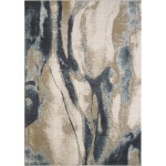 Avalon Ivory/Blue Wonder 5'3" x 7'7" Rug